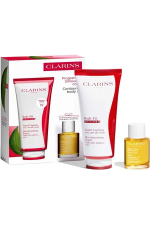 Clarins BODY FIT ACTIVE ESTUCHE. Set cosmética corporal. Tipo de Piel: Mixta, Grasa, Seca, Normal. Texturas: Crema. Tendencias: Aloe Vera. Ingredientes: Aloe Vera