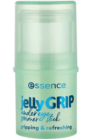 Essence JELLY GRIP primer en barra para la ojera. Prebase ojos. Formulación: Sin Parabenos, Sin Alcohol, Sin Fragancia. Green Beauty: Vegano, Cruelty Free