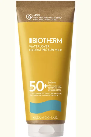 Biotherm SUN WATERLOVER antiaging SPF50+. Protector solar facial. Edad: Entre 36 y 50 años, Más de 50 años. Tipo de Piel: Todo Tipo de Pieles. Texturas: Crema. Green Beauty: Ocean respect. Tendencias: Plancton, Skinimalism. Protección SPF: Muy alta