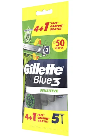 Gillette BLUE 3 SENSITIVE cuchilla afeitar desechables. Cuchillas de afeitar. Tipo de Piel: Sensible