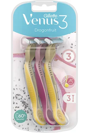 Gillette VENUS3 Dragonfruit cuchillas depilación desechables. Cuchillas de afeitar