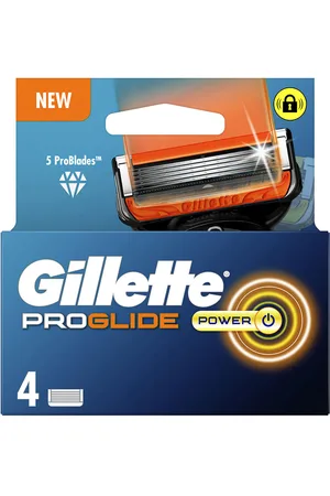 Gillette Fusion Proglide Power cargador 4 recambios. Cuchillas de afeitar