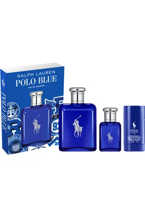 Ralph Lauren POLO BLUE LOTE. Cofre de regalo. Familias Olfativas: Fougère, Aromática. Green Beauty: Packaging sostenible, Recarga y rellenable