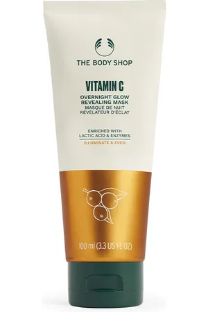 THE BODY SHOP VITAMIN C overnight glow revealing mask. Mascarilla Facial. Edad: Entre 26 y 35 años, Entre 36 y 50 años, Más de 50 años. Tipo de Piel: Todo Tipo de Pieles. Tratamiento: Noche. Texturas: Crema. Ingredientes: Vitamina C. Tendencias: Vitamina