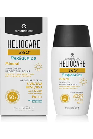 Cantabria Labs HELIOCARE 360° PEDIATRICS protector solar mineral SPF50+. Protectores solares - Protector solar facial - Protector solar corporal. Tipo de Piel: Sensible, Atópica. Texturas: Crema. Formulación: No Comedogénico. Formato: Dosificador. Product
