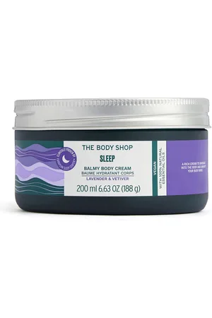 THE BODY SHOP SLEEP crema corporal. Hidratante corporal. Tipo de Piel: Todo Tipo de Pieles. Texturas: Crema. Green Beauty: Ingredientes naturales, Vegano, Cruelty Free