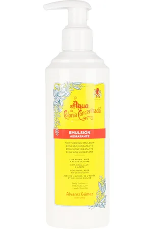 Alvarez Gómez AGUA DE COLONIA emulsión hidratante. Hidratante corporal. Tipo de Piel: Sensible, Todo Tipo de Pieles. Texturas: Emulsión. Tendencias: Aloe Vera, Avena, Aceite de oliva. Ingredientes: Aloe Vera