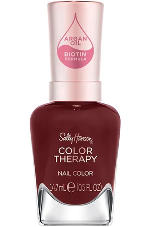 Sally Hansen COLOR THERAPY nail color. Esmalte de uñas. Color: Granate
