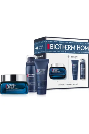 Biotherm CREMA HOMME FORCE SUPREME ESTUCHE. Set cosmética facial. Edad: Entre 36 y 50 años, Más de 50 años. Tipo de Piel: Sensible, Normal. Texturas: Crema