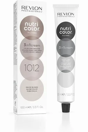 Revlon NUTRI COLOR filters. Protección cabellos teñidos. Tipo de Cabello: Todo Tipo de Cabello, Cabello Seco, Cabello Teñido, Cabello con Mechas, Cabello Rubio. Texturas: Crema. Formulación: Sin Amoniaco. Formato: Dosificador. Tonos: Grises, Fanta