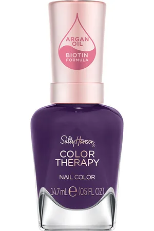 Sally Hansen COLOR THERAPY nail color. Esmalte de uñas. Color: Morado