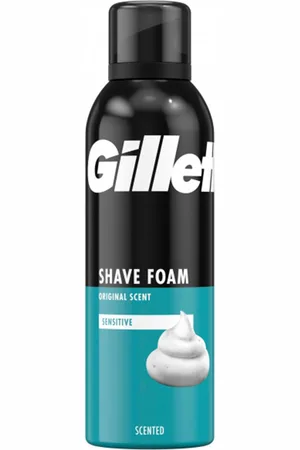 Gillette ESPUMA DE AFEITAR piel sensible. Espuma de afeitar. Tipo de Piel: Sensible. Texturas: Espuma/Mousse