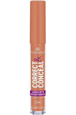 Essence CORRECT & CONCEAL corrector iluminador para la ojera. Corrector maquillaje. Formulación: Sin Parabenos, Sin Alcohol, Sin Fragancia. Green Beauty: Vegano, Cruelty Free