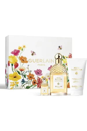 Guerlain AQUA ALLEGORIA MANDARINE BASILIC ESTUCHE. Cofre de regalo. Familias Olfativas: Cítrica, Frutal. Green Beauty: Ingredientes naturales