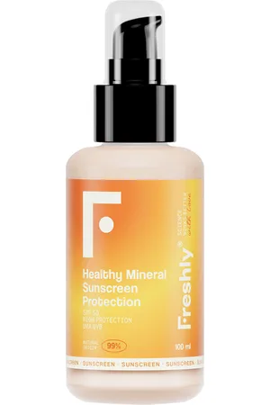 Freshly Cosmetics HEALTHY MINERAL protector solar SPF50+. Protector solar facial. Tipo de Piel: Sensible, Todo Tipo de Pieles. Formulación: No Comedogénico. Formato: Dosificador. Tendencias: Aguacate, Jojoba, Ácido Hialurónico, Almendras. Protección SPF: Muy