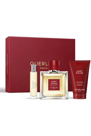 Guerlain HABIT ROUGE ESTUCHE. Cofre de regalo. Familias Olfativas: Amaderada, Oriental. Green Beauty: Ingredientes naturales
