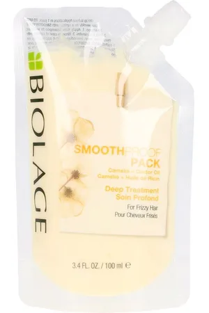 Biolage SMOOTH PROOF deep treatment. Tratamiento hidratante pelo - Tratamiento antiencrespamiento. Tipo de Cabello: Cabello Seco, Cabello Dañado. Texturas: Crema. Green Beauty: Ingredientes naturales, Vegano, Cruelty Free