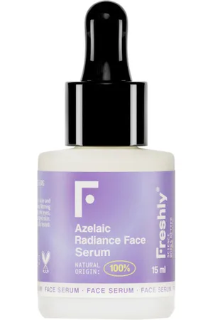Freshly Cosmetics AZELAIC RADIANCE sérum. Tratamiento Acné, Poros y puntos negros - Tratamiento Facial anti rojeces. Tipo de Piel: Sensible, Acneica. Texturas: Crema, Gel. Formulación: Sin Parabenos, Sin Siliconas. Green Beauty: Ingredientes naturales, Vegan