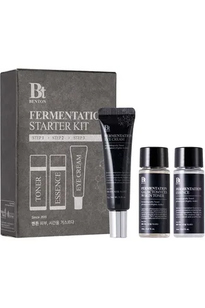 Benton FERMENTATION STARTER ESTUCHE. Set cosmética facial. Tipo de Piel: Todo Tipo de Pieles. Texturas: Líquido. Green Beauty: Ingredientes naturales. Formato: Dosificador. Tendencias: Péptidos, Cosmética Coreana. Ingredientes: Péptidos