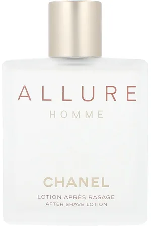 CHANEL ALLURE HOMME loción para después afeitado. After shave. Texturas: Loción. Propiedades: Hidratante