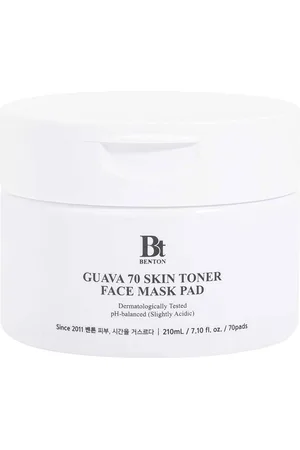 Benton GUAVA 70 SKIN TONER face mask pad. Limpieza facial - Tónico facial. Tendencias: Ceramidas, Ácido Hialurónico, Cosmética Coreana. Ingredientes: Ceramidas, Ácido Hialurónico