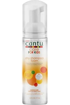 Cantu CARE FOR KIDS champú seco espuma. Champú. Tipo de Cabello: Cabello Rizado. Texturas: Espuma/Mousse. Formato: Dosificador. Otras Características: Sin Aclarado