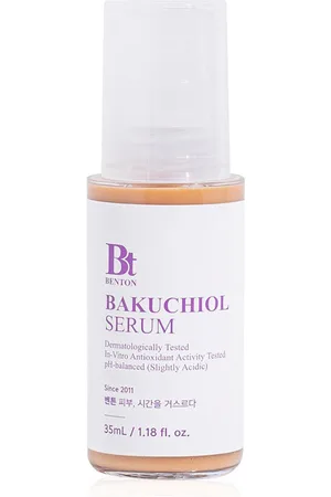 Benton BAKUCHIOL serum. Antiarrugas y Antiedad - Tratamiento Facial Antioxidante. Tipo de Piel: Seca, Sensible, Todo Tipo de Pieles. Formato: Dosificador. Tendencias: Bakuchiol, Cosmética Coreana