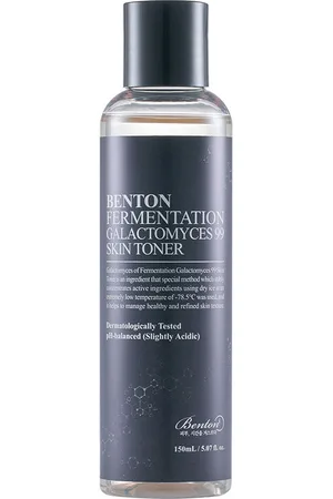 Benton FERMENTATION galactoyces 99 skin toner. Tónico facial. Tipo de Piel: Seca, Sensible. Formulación: Sin Fragancia. Tendencias: Péptidos, Cosmética Coreana. Ingredientes: Péptidos
