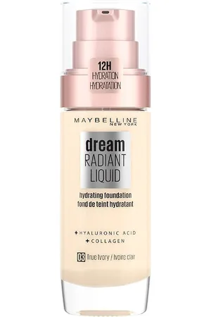 Maybelline DREAM RADIANT LIQUID FOUNDATION+SERUM. Base de maquillaje. Edad: Entre 18 y 25 años, Entre 26 y 35 años, Entre 36 y 50 años, Más de 50 años, Menos de 18 años. Tipo de Piel: Mixta. Texturas: Fluido. Formato: Dosificador. Tendencias: Ácido Hi