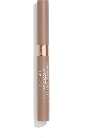 Gosh LIP LINE’N COAT labial 2 en 1. Perfilador labial. Color: Marrón. Green Beauty: Cruelty Free