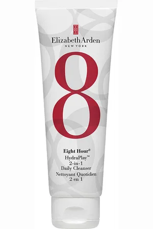 Elizabeth Arden EIGHTHOUR HYDRAPLAY mousse de limpieza diaria y mascarilla 2 en 1. Limpiador facial - Tratamiento Acné, Poros y puntos negros - Mascarilla Facial. Tipo de Piel: Mixta, Grasa, Acneica