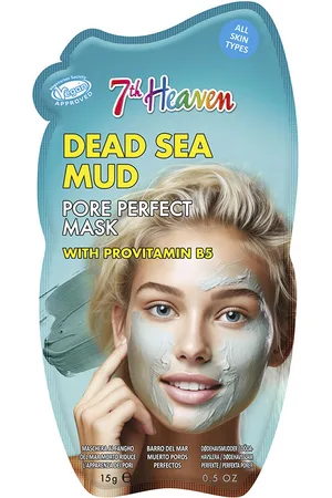 7th Heaven DEAD SEA MUD mascarilla barro poros perfectos. Tratamiento Acné, Poros y puntos negros - Mascarilla Facial. Green Beauty: Vegano
