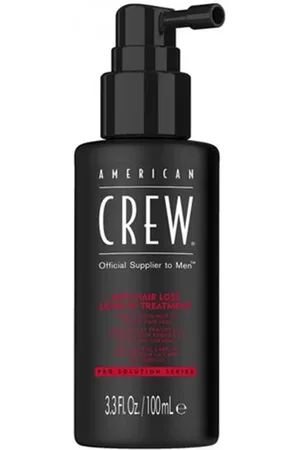 American Crew ANTI-HAIRLOSS leave-in treatment. Tratamiento anticaída. Texturas: Aceite. Formato: Dosificador. Tipo de Cabello: Cabello débil. Tendencias: Vitamina B5
