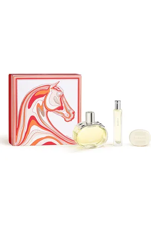 Hermès BARÉNIA ESTUCHE. Cofre de regalo. Familias Olfativas: Chipre. Green Beauty: Packaging sostenible, Recarga y rellenable