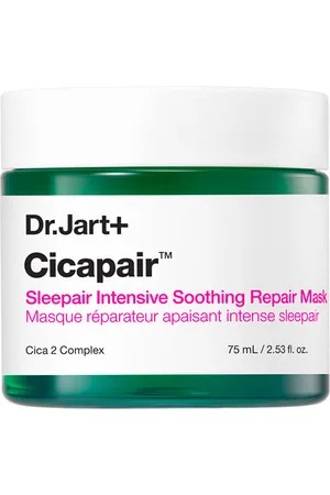 Dr Jart+ CICAPAIR mascarilla reparadora calmante intensa sleepair. Tratamiento Facial anti rojeces - Mascarilla Facial. Tipo de Piel: Sensible. Tratamiento: Noche. Formulación: Sin Parabenos. Tendencias: Centella asiática, Péptidos. Ingredientes: Ce