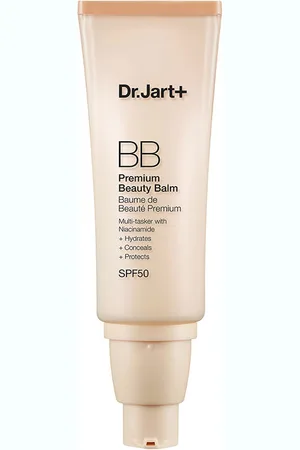 Dr Jart+ PREMIUM BB bálsamo de belleza. BB Cream. Formulación: Sin Parabenos, Sin Fragancia. Tendencias: Glicerina, Niacinamida. Protección SPF: Alta SPF 50. Ingredientes: Niacinamida