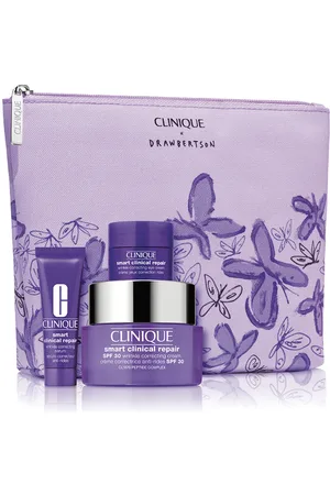 Clinique SMART CLINICAL REPAIR CREMA ANTIARRUGAS SPF30 ESTUCHE. Set cosmética facial. Edad: Entre 26 y 35 años, Entre 36 y 50 años, Más de 50 años. Tipo de Piel: Sensible, Todo Tipo de Pieles. Tratamiento: Día. Texturas: Crema. Formulación: No Comed