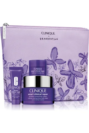 Clinique SMART CLINICAL REPAIR CREMA ANTIARRUGAS ESTUCHE. Set cosmética facial. Edad: Entre 26 y 35 años, Entre 36 y 50 años, Más de 50 años. Tipo de Piel: Seca, Sensible. Texturas: Crema. Formulación: Sin Fragancia. Tendencias: Péptidos, Ácido Hial