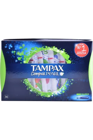Tampax Pearl Compak tampón super. Tampones