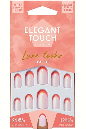 Elegant Touch LUXE LOOKS 24 nails with glue oval limited ed. Uñas postizas y complementos. Green Beauty: Vegano