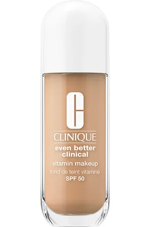 Clinique EVEN BETTER CLINICAL VITAMIN base de maquillaje SPF50. Base de maquillaje. Tipo de Piel: Sensible, Todo Tipo de Pieles. Formulación: No Comedogénico, Sin Fragancia. Tendencias: Vitamina E, Vitamina C. Ingredientes: Vitamina C. Otras Caracte