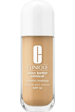 Clinique EVEN BETTER CLINICAL VITAMIN base de maquillaje SPF50. Base de maquillaje. Tipo de Piel: Sensible, Todo Tipo de Pieles. Formulación: No Comedogénico, Sin Fragancia. Tendencias: Vitamina E, Vitamina C. Ingredientes: Vitamina C. Otras Caracte