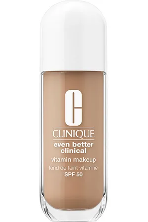 Clinique EVEN BETTER CLINICAL VITAMIN base de maquillaje SPF50. Base de maquillaje. Tipo de Piel: Sensible, Todo Tipo de Pieles. Formulación: No Comedogénico, Sin Fragancia. Tendencias: Vitamina E, Vitamina C. Ingredientes: Vitamina C. Otras Caracte