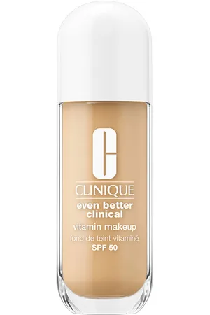 Clinique EVEN BETTER CLINICAL VITAMIN base de maquillaje SPF50. Base de maquillaje. Tipo de Piel: Sensible, Todo Tipo de Pieles. Formulación: No Comedogénico, Sin Fragancia. Tendencias: Vitamina E, Vitamina C. Ingredientes: Vitamina C. Otras Caracte