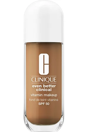 Clinique EVEN BETTER CLINICAL VITAMIN base de maquillaje SPF50. Base de maquillaje. Tipo de Piel: Sensible, Todo Tipo de Pieles. Formulación: No Comedogénico, Sin Fragancia. Tendencias: Vitamina E, Vitamina C. Ingredientes: Vitamina C. Otras Caracte