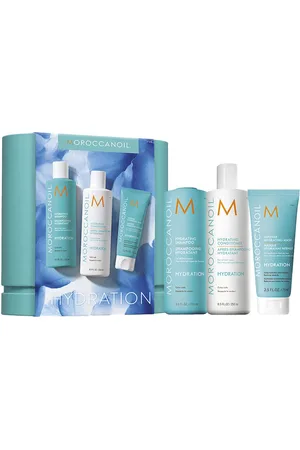 Moroccanoil RUTINA DE HIDRATACIÓN ESTUCHE. Set peluquería. Tipo de Cabello: Cabello Seco. Texturas: Gel. Formulación: Sin Parabenos, Sin Sulfatos. Tendencias: Argán, Vitamina E. Ingredientes: Argán. Green Beauty: Cruelty Free