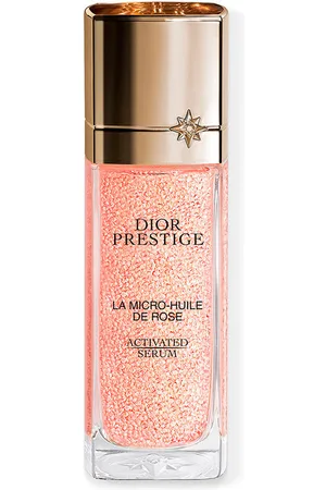 Dior PRESTIGE micro huile de rose serum. Antiarrugas y Antiedad. Texturas: Sérum. Formato: Dosificador. Tendencias: Ácido Hialurónico, Rosa. Ingredientes: Ácido Hialurónico