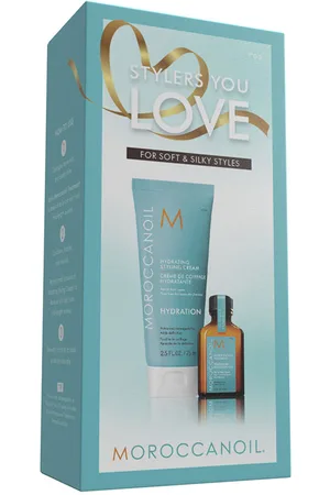 Moroccanoil CREMA DE PEINADO HYDRATING ESTUCHE. Set peluquería. Tipo de Cabello: Todo Tipo de Cabello. Tendencias: Argán. Ingredientes: Argán. Green Beauty: Cruelty Free