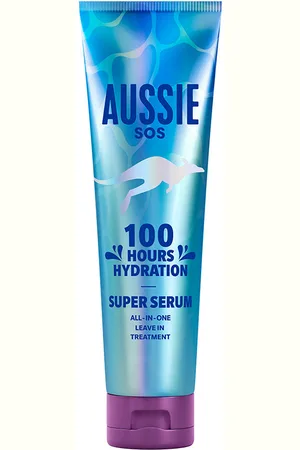 Aussie SOS 100 HOURS HYDRATION leave in super serum. Tratamiento hidratante pelo. Texturas: Sérum