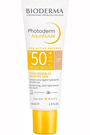 Bioderma PHOTODERM aquafluide SPF50+. Protector solar facial. Edad: Entre 18 y 25 años, Entre 26 y 35 años, Entre 36 y 50 años, Más de 50 años, Menos de 18 años. Tipo de Piel: Mixta, Grasa, Sensible, Todo Tipo de Pieles. Texturas: Crema. Producto de